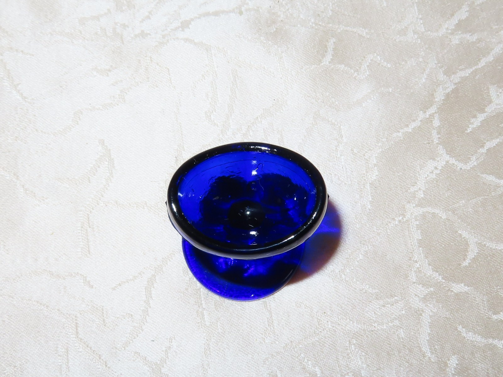 Antique Cobalt Blue Glass Eyewash! Eye Rinse Glass! Eye Bath!