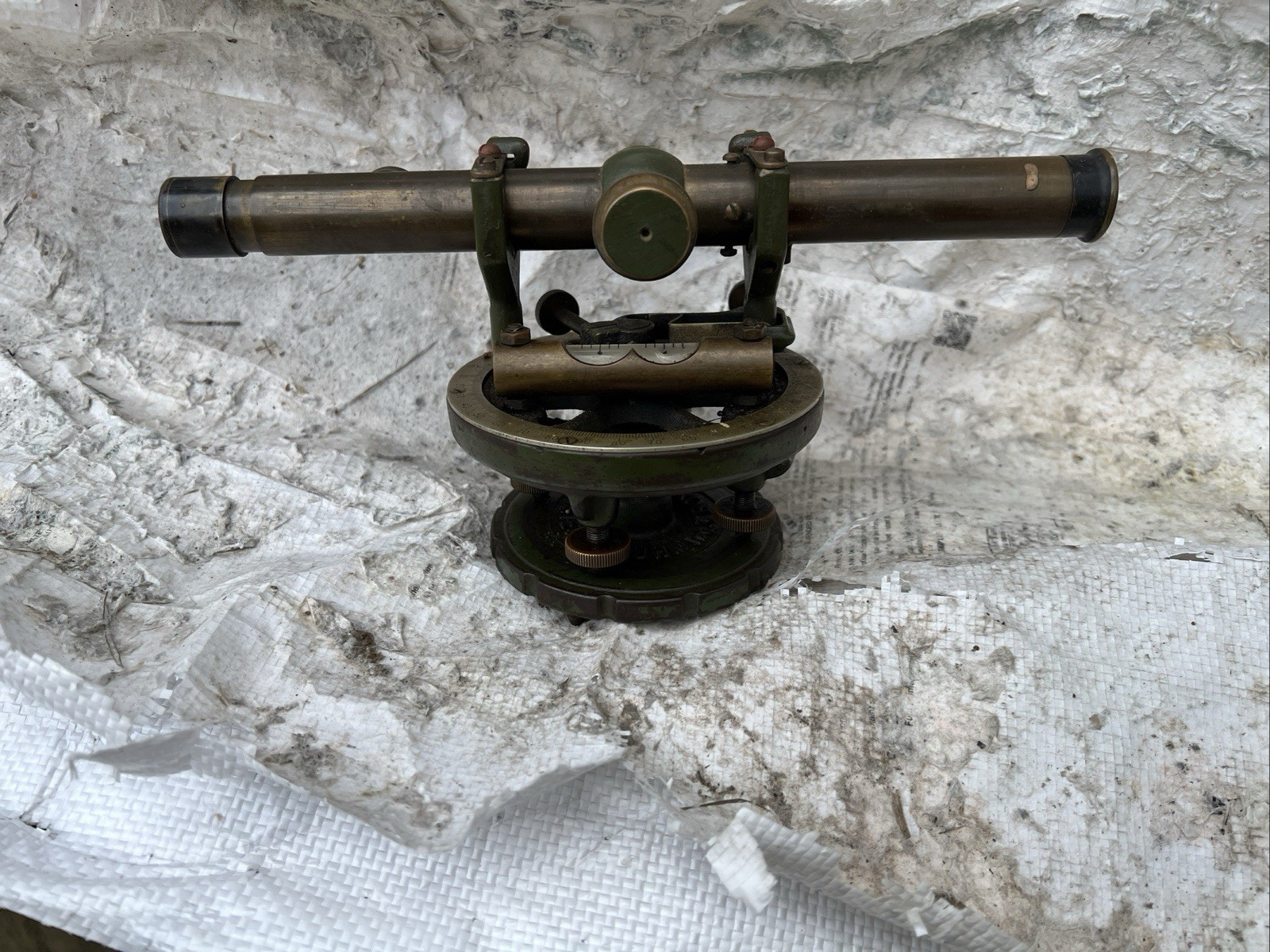 Early 1900’s Geier and Bluhm Surveyors Level with Box