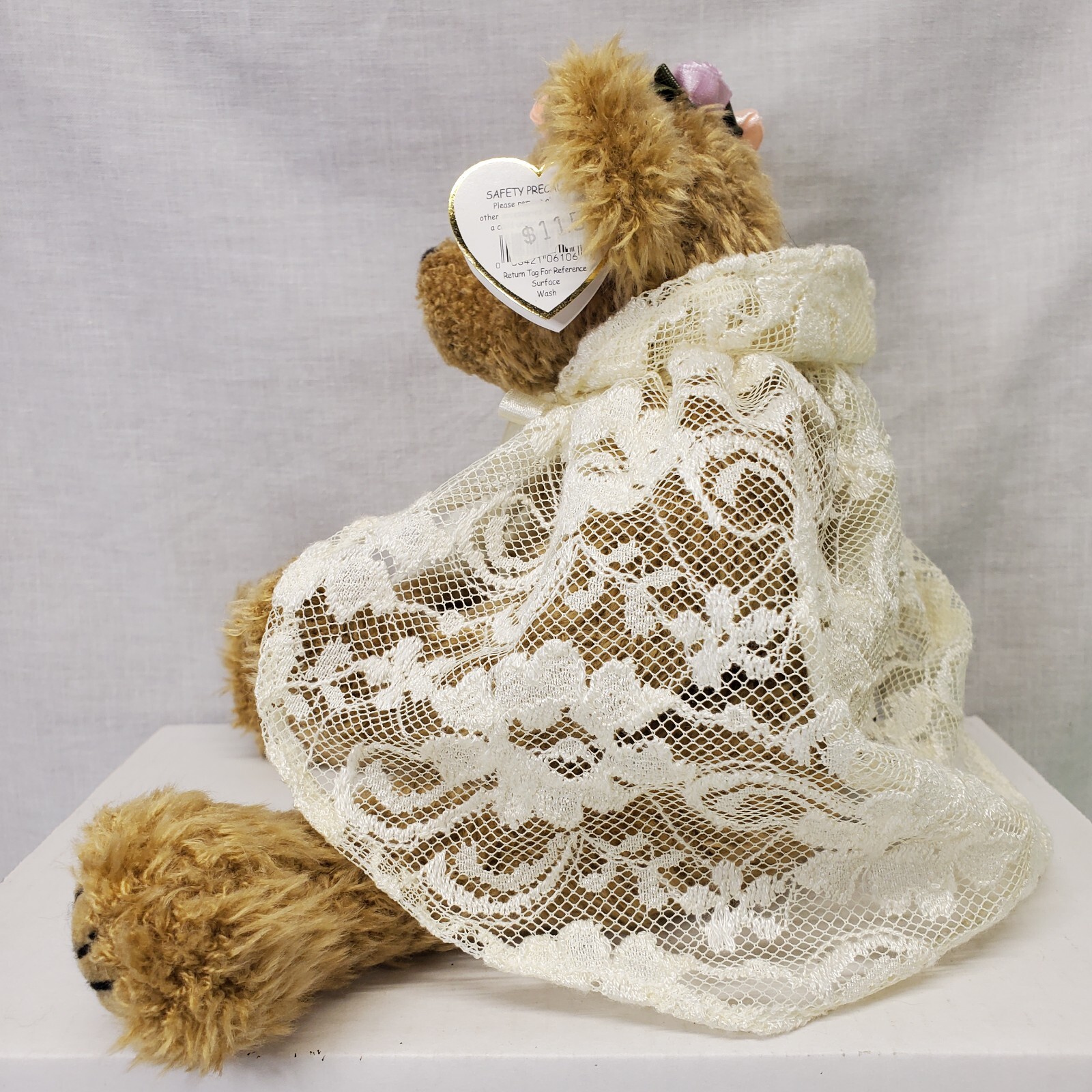 Ty Eve You're the Apple of My Eye Bear 13" Plush Soft Toy Stuffed Animal