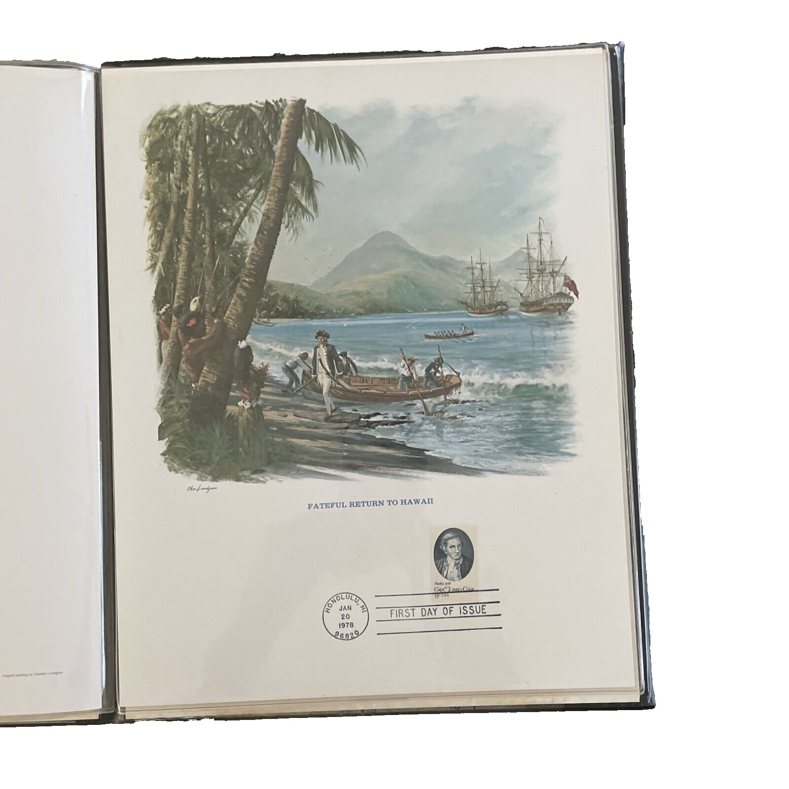 The Captain Cook Commemorative First Day Issue Collection by Fleetwood