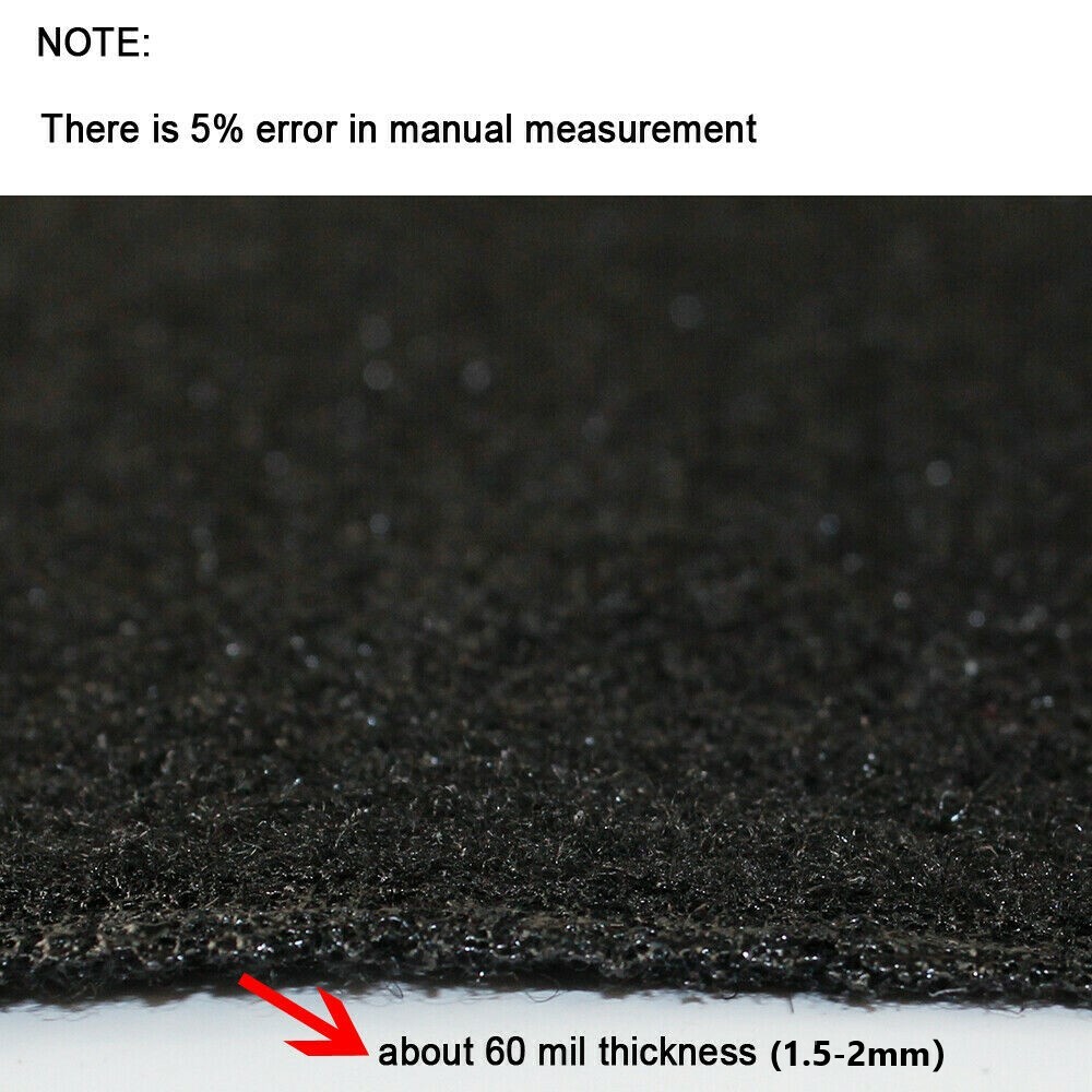 Automotive Trim Carpet Flooring Trunk Liner Upholstery Durable Un-Backed Lot