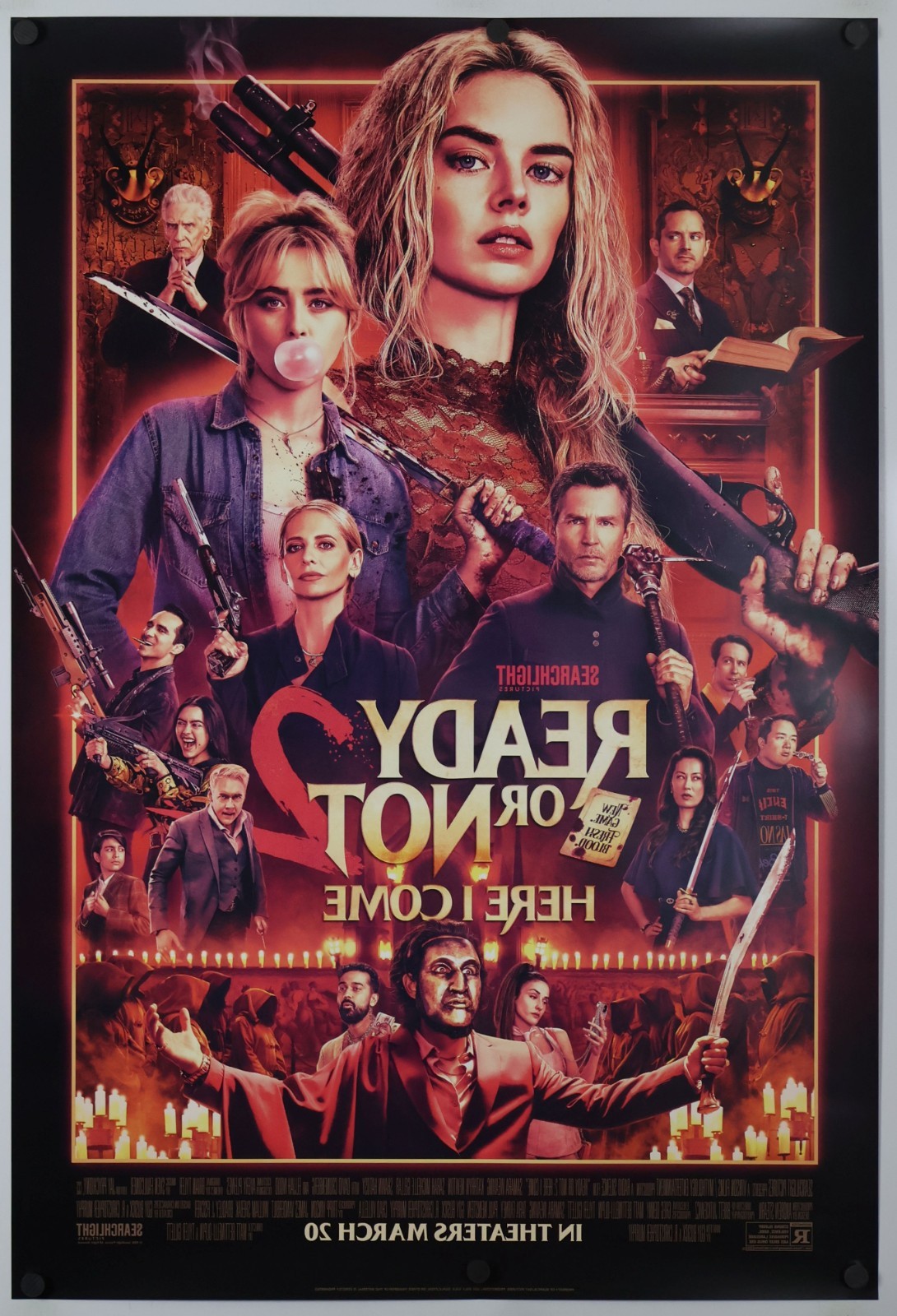 Ready or Not 2 Here I Come - original DS movie poster D/S 27x40 - 2026 - Weaving