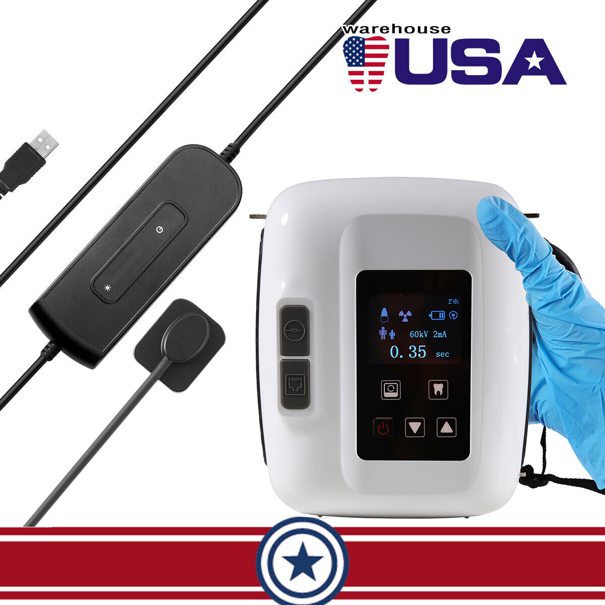 Dental Portable X-ray Unit Digital Imaging System/ RVG X Ray Sensor Holder