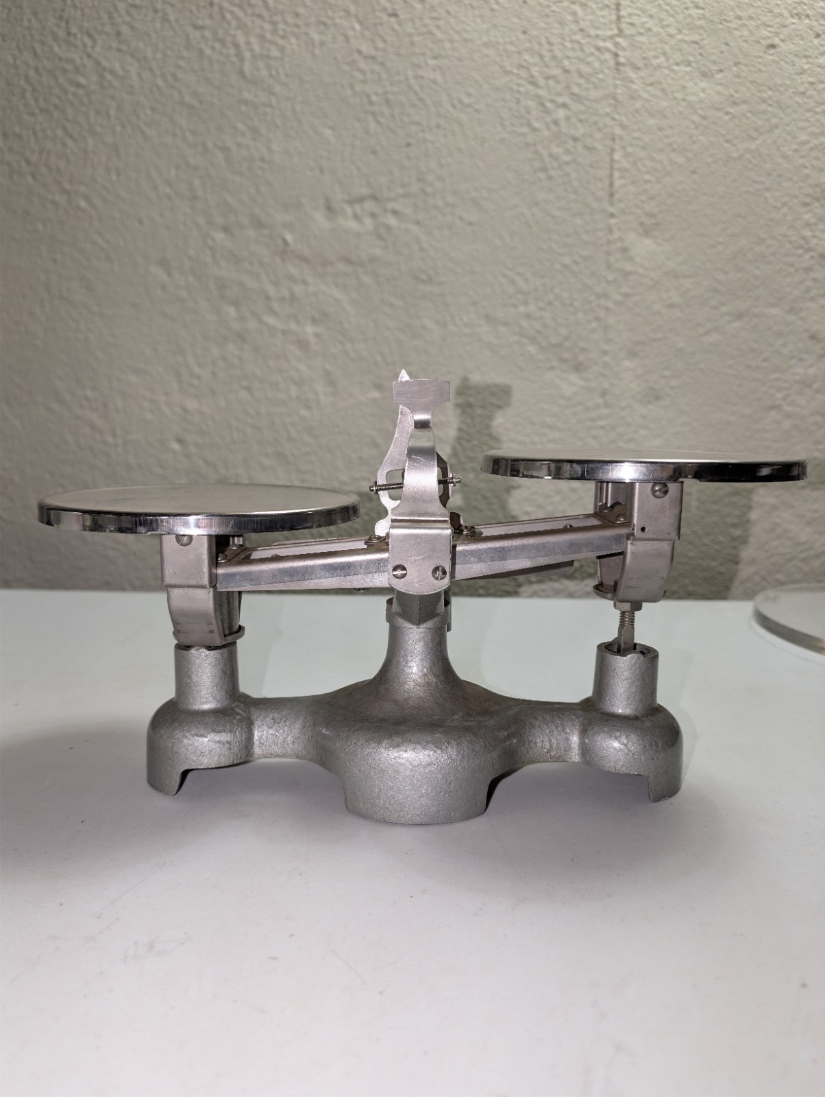 Vintage W. M. Welch Scientific Metal Balance Scale 210 Grams Made In USA