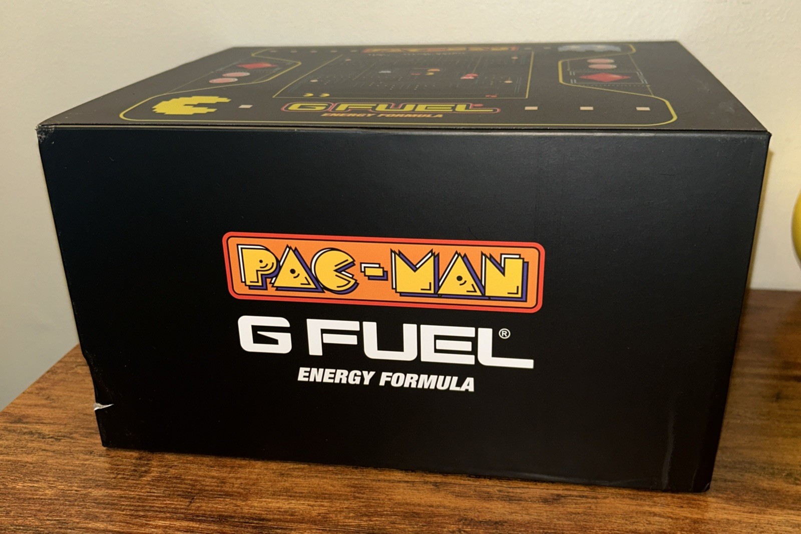 GFUEL x Pac-Man Power Pellet Collector’s Box - LIGHT UP - Shaker Cup & Tub