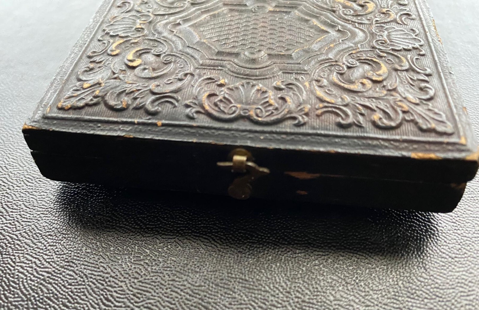 Rare Identified Black Horse Cavalry (4th VA Cav.) Officer Ambrotype/ Confederate