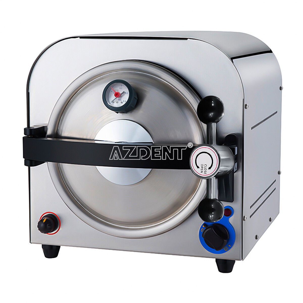 14L Esterilizador de Autoclave de Vapor Dental Equipo de Lab de Esterilización