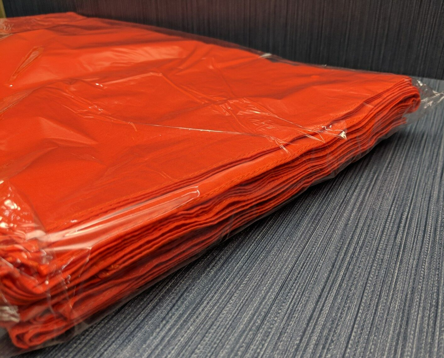 Lot of 60 Orange Solid Cotton Biker Sport Bandana 22" x 22" 100% Cotton