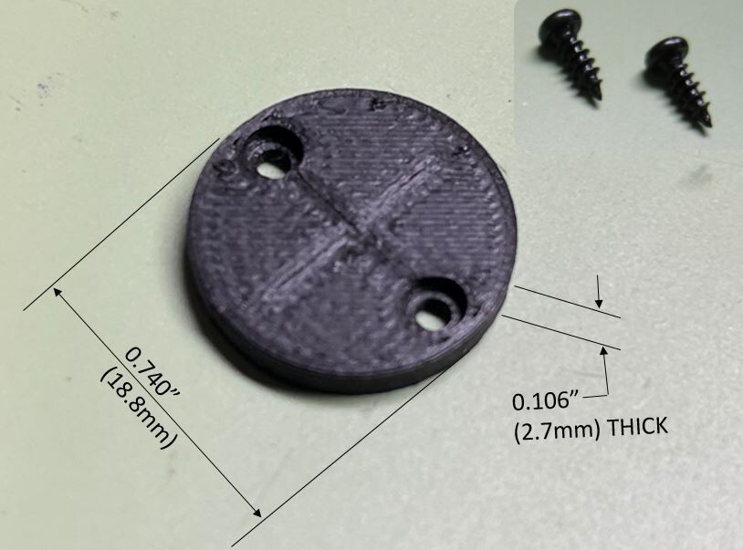 Screw-In Magnets for Speaker Grills, etc. (set of 8)