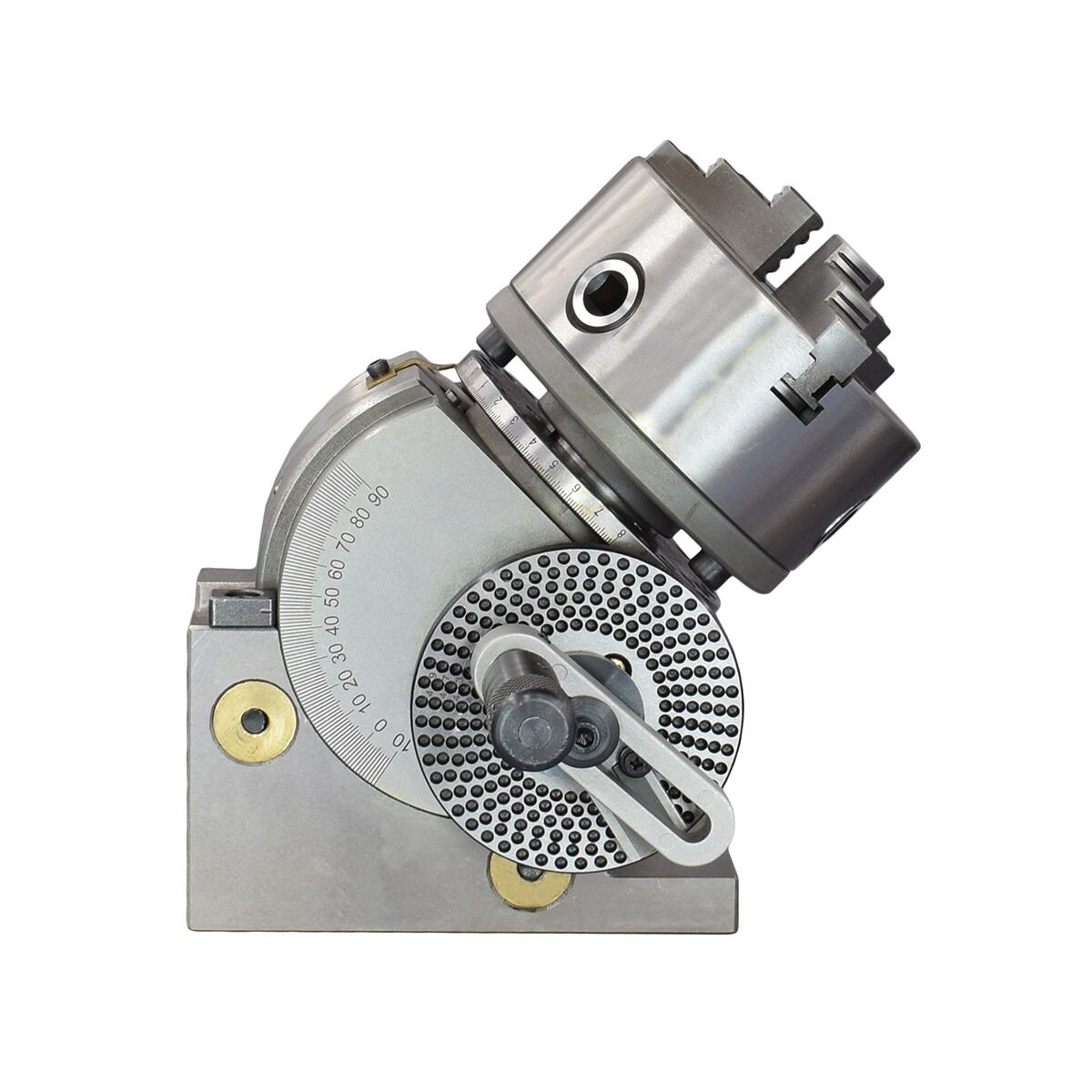 BS-1 DIVIDING HEAD SET W 6" CHUCK & TAILSTOCK FOR MILLING MACHINE FREE SHIPPING!