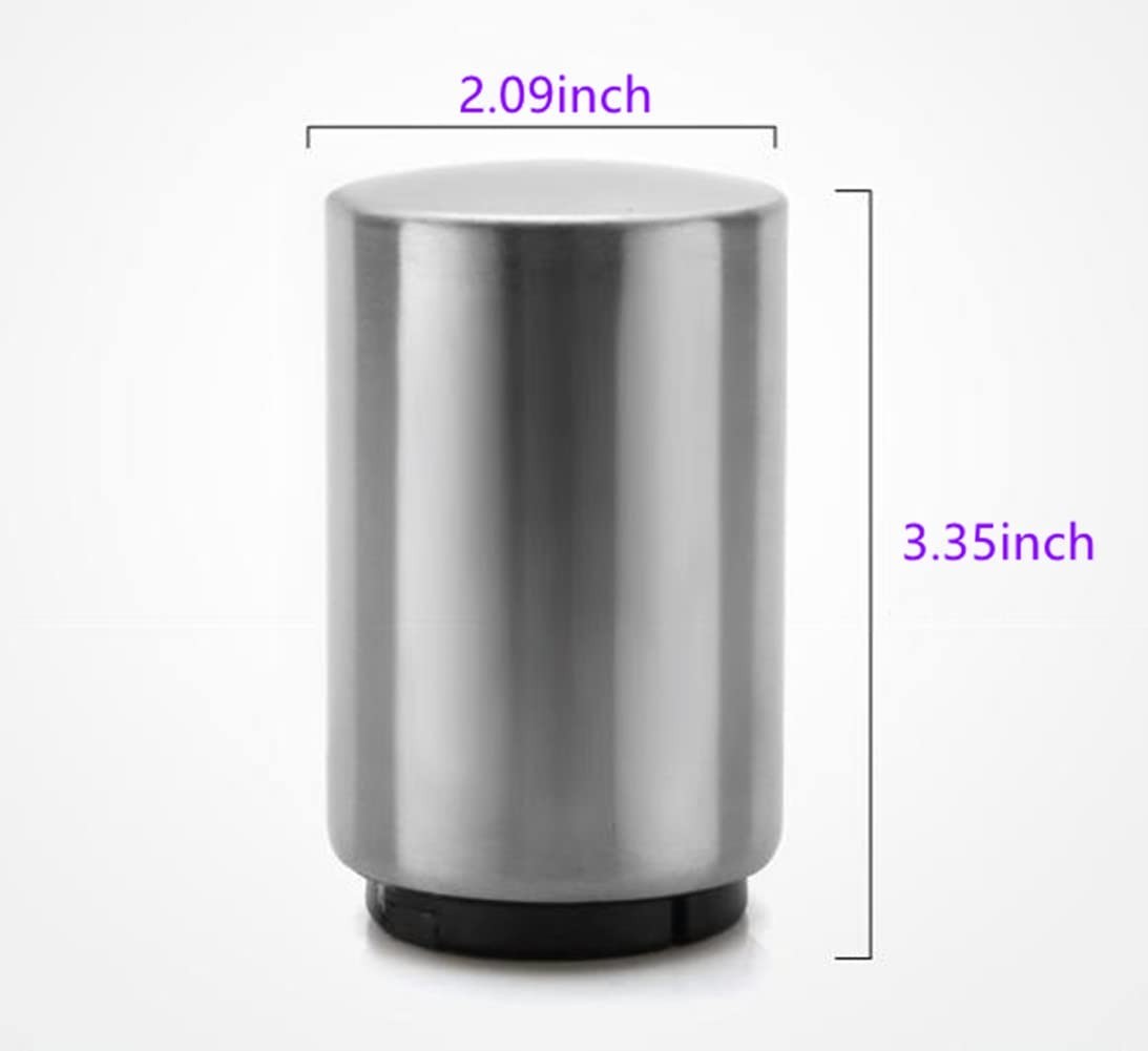 Automatic Beer Soda Bottle Opener, Stainless Steel Magnetic Bottle Cap Remover