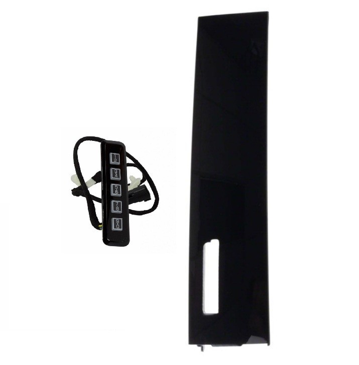 NEW OEM 18-26 Ford Super Duty 's Keyless Entry Keypad w/ Glossy Black Moulding