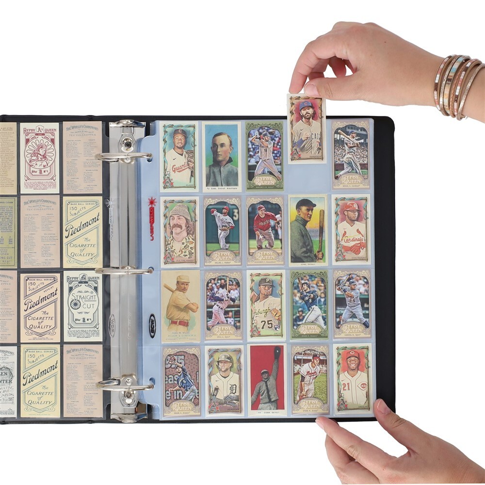 Box of 100 BCW LaserWeld 20-Pocket T206 Tobacco Trading Card Pages