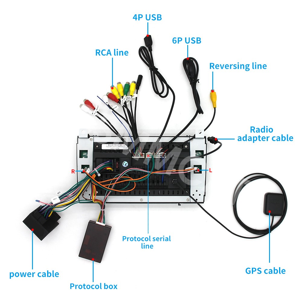 Android 14 Car Radio Player W/CAM Fit For Mercedes Benz SLK-Class R171 2004-2010