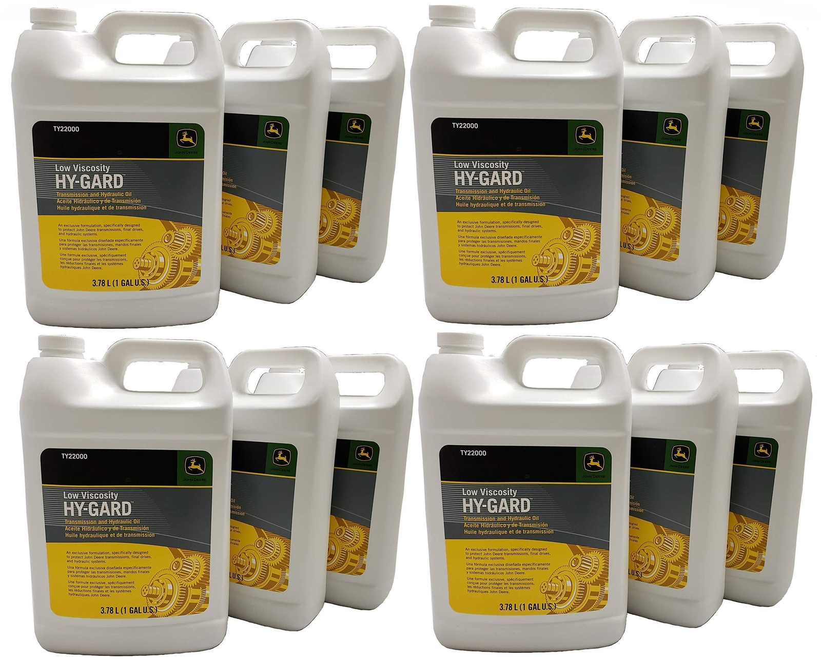 John Deere Original Equipment 1 Gallon Hy-Gard Transmission & Hydraulic Oil #...