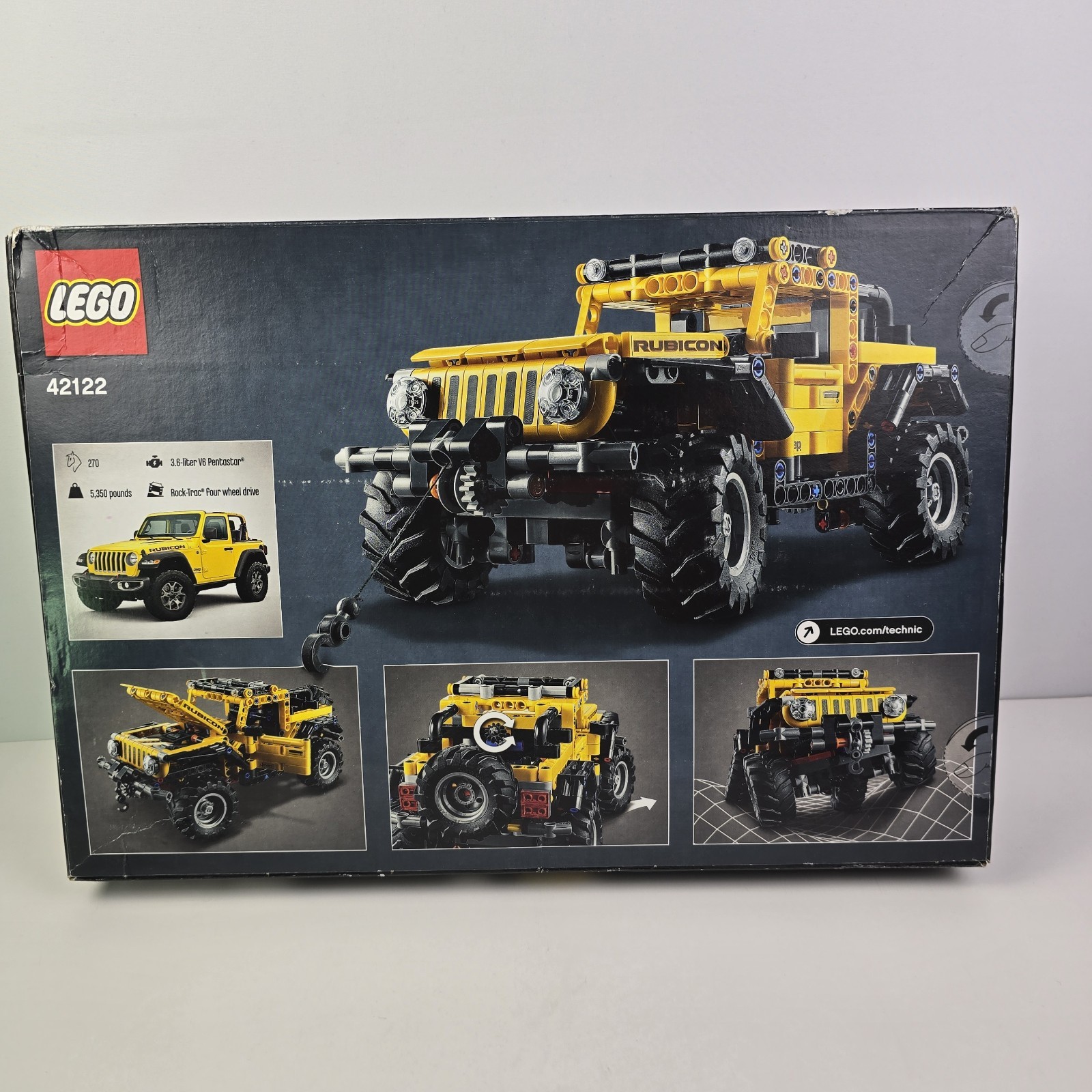 LEGO TECHNIC 42122 Jeep Wrangler 665 Pcs-Sealed