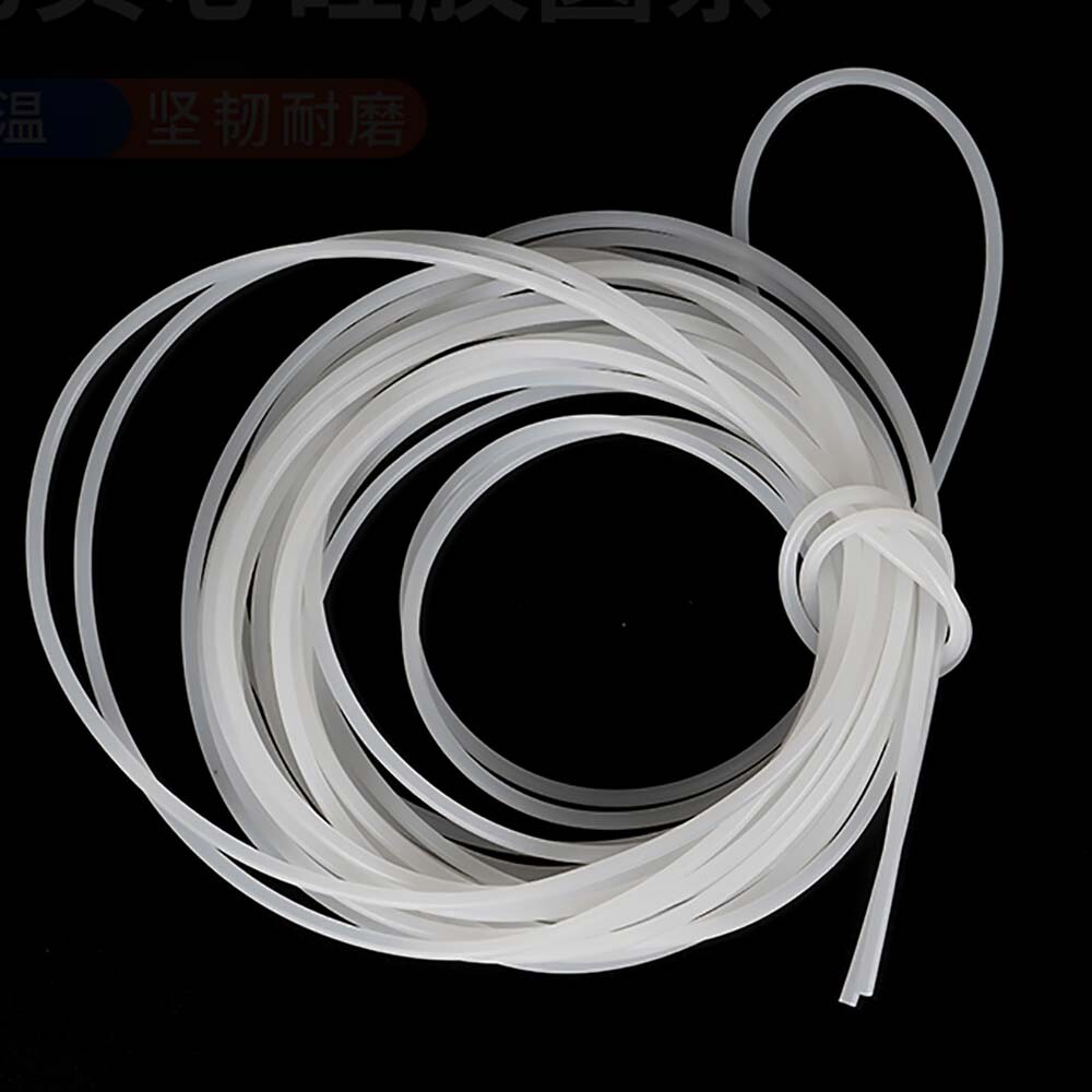 Waterproof Silicone String Round Cord 1mm - 30mm Diameter Solid Food Gasket