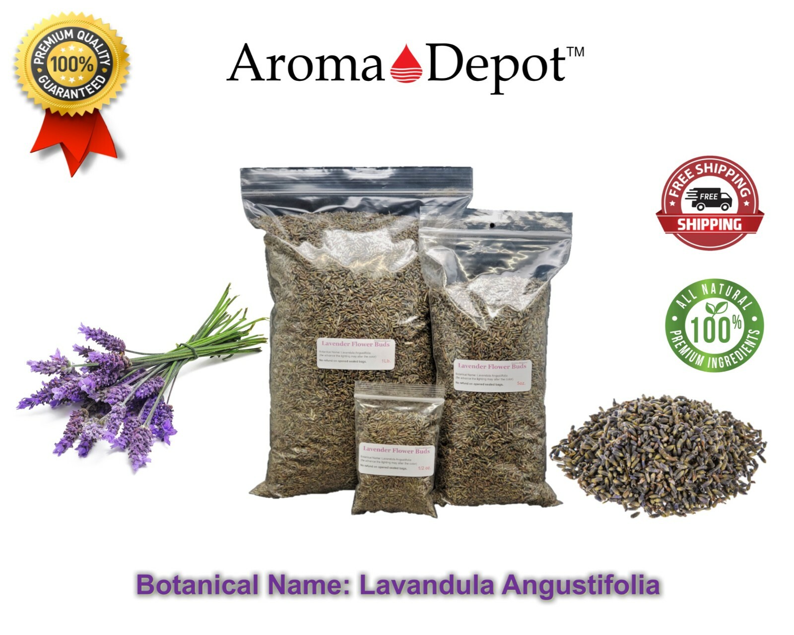 1oz Dried Lavender Buds Flower Premium Quality Relaxing Wedding Toss Moth Bulk