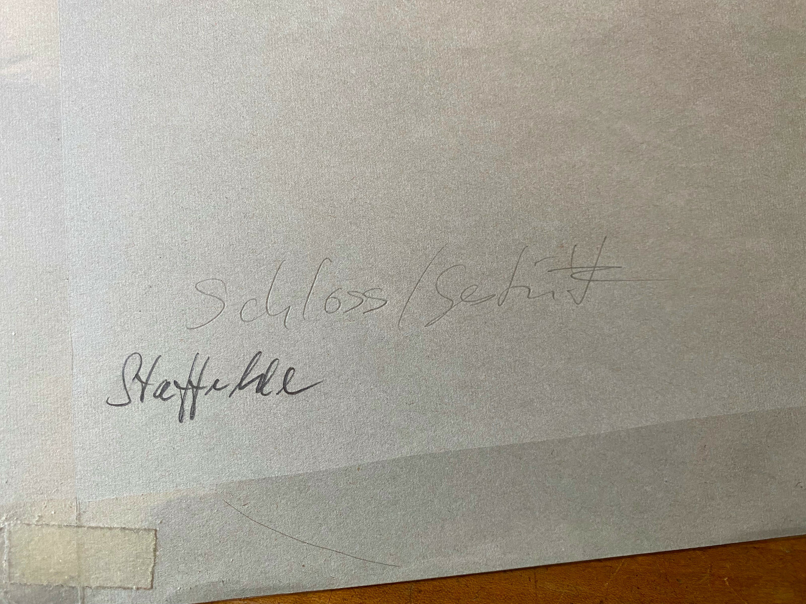 ::FRANZ EHMKE *1928 -2018° CASTLE & STUD STAFFEL