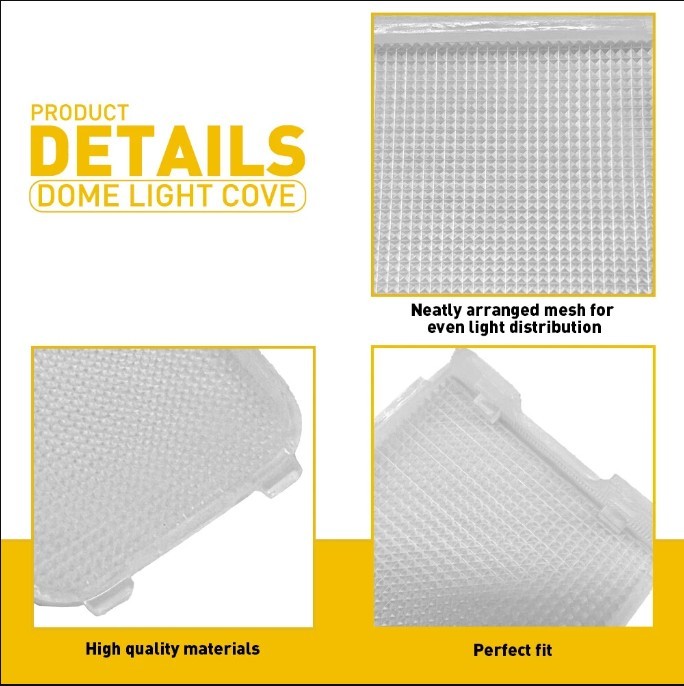 Interior Overhead Dome Light Lens W/ LED For Toyota Celica Corolla Tercel RAV4