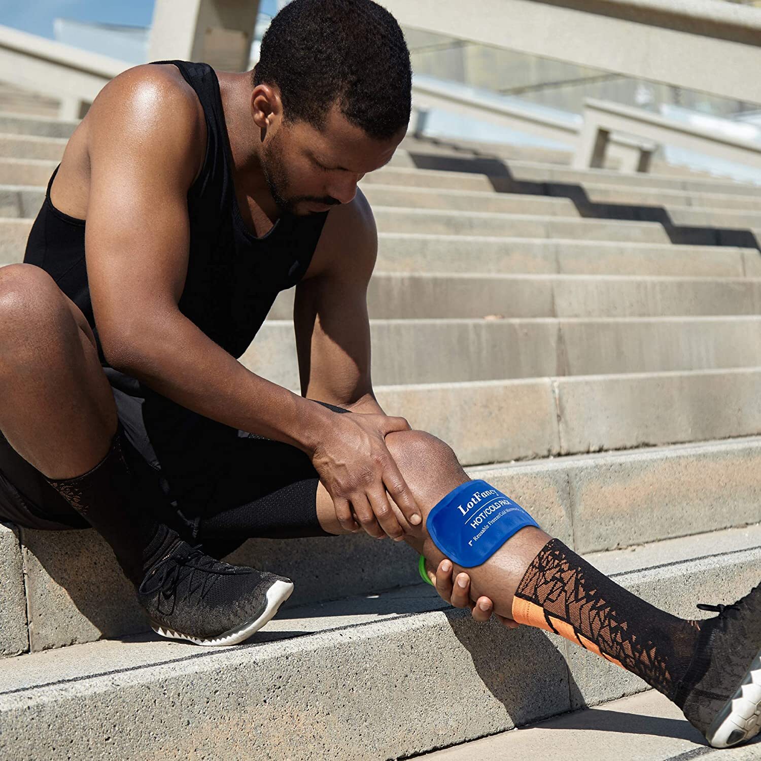 Reusable Hot Cold Compress Gel Ice Pack for Sports Injuries Pain Relief Packs