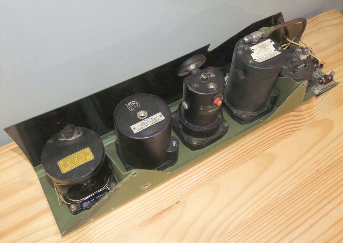 Original Waco CG-4A Hadrian Glider Instrument Panel