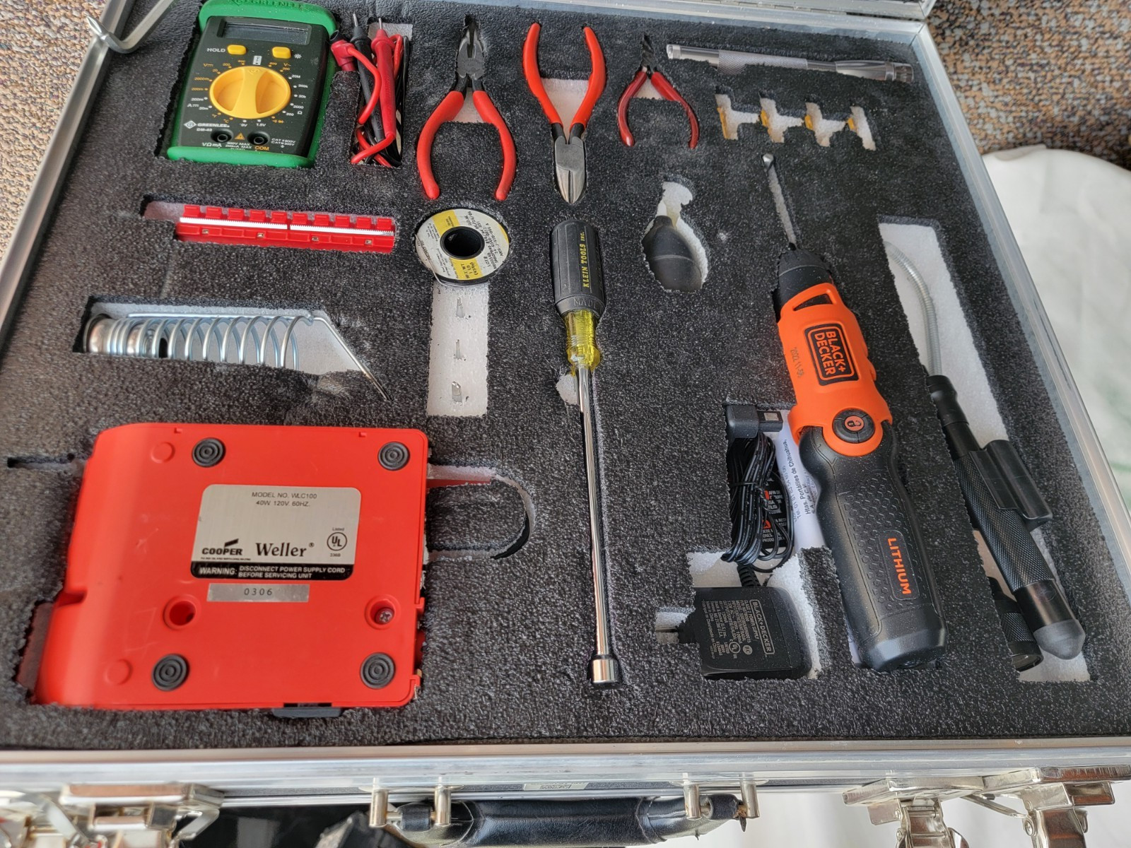 Joint Electronics Military Electronic System Tool Kit TK-105A/G Wilson Case EXC!