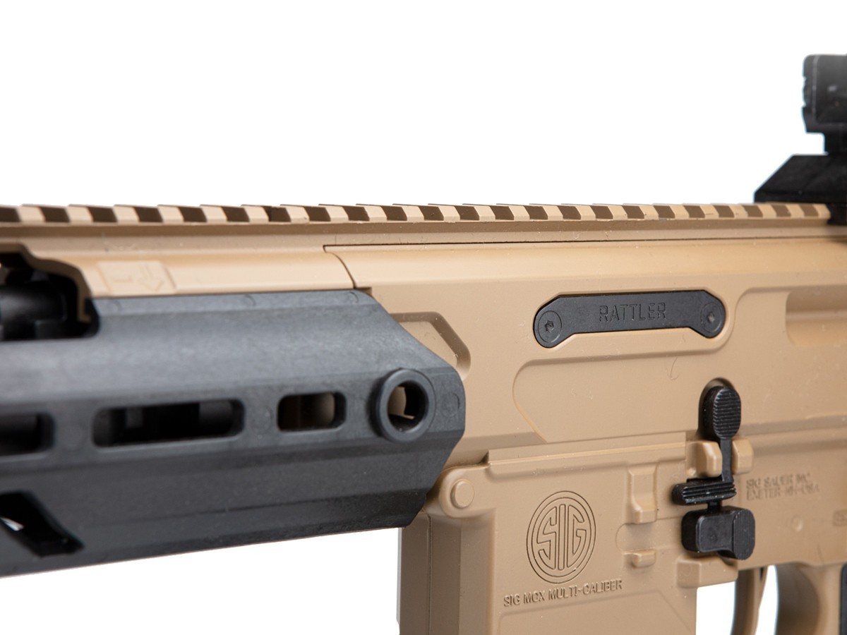 Sig Sauer MCX Canebrake .177 Cal CO2 Powered FDE/BLK Air Rifle AIR-MCX-CANEBRAKE