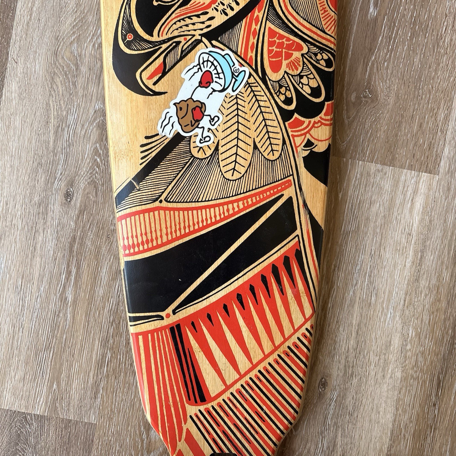 Landyachtz BattleAxe Thunderbird 40" Longboard Bear Trucks Hawgs 69mm Wheels