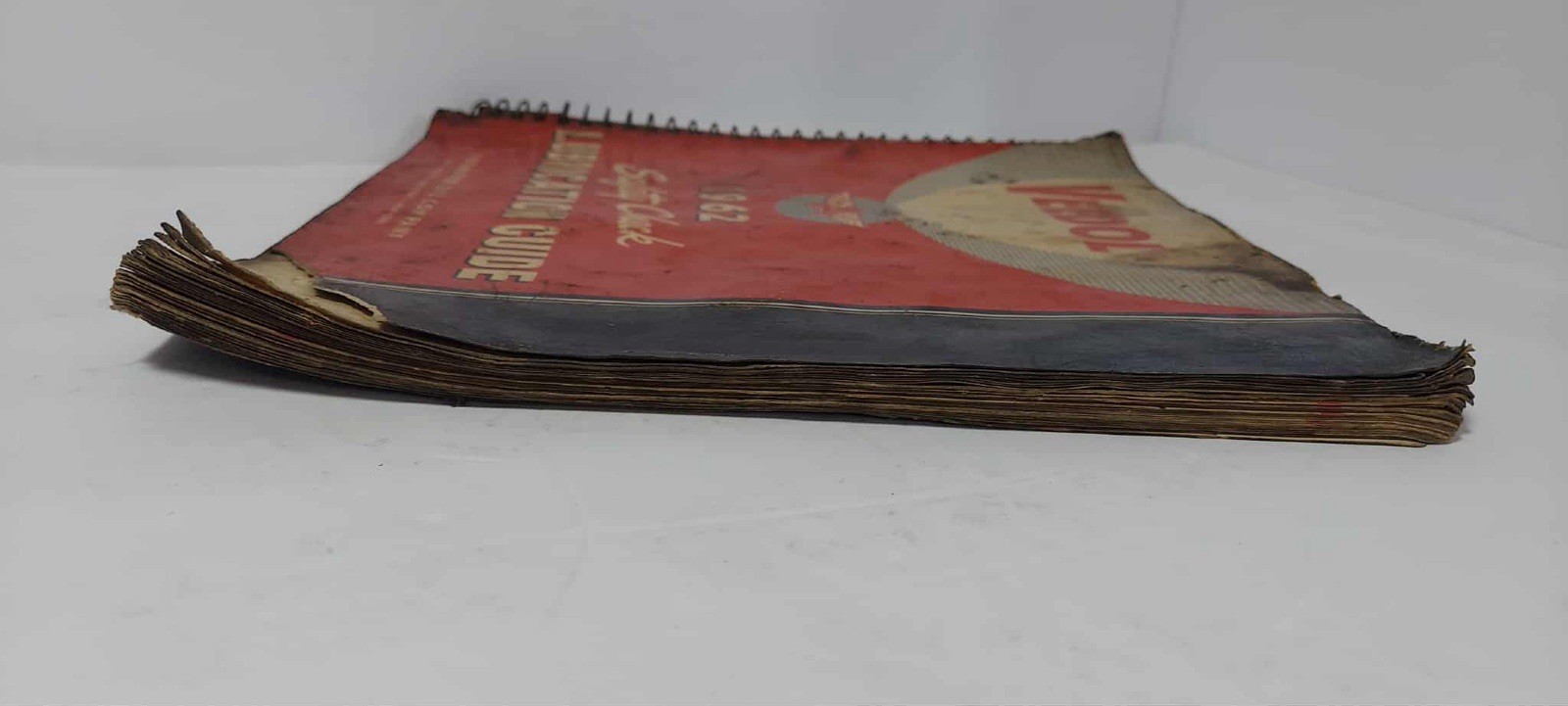 Vtg 1962 Veedol Motor Oil Service And Lubrication Guide Manual