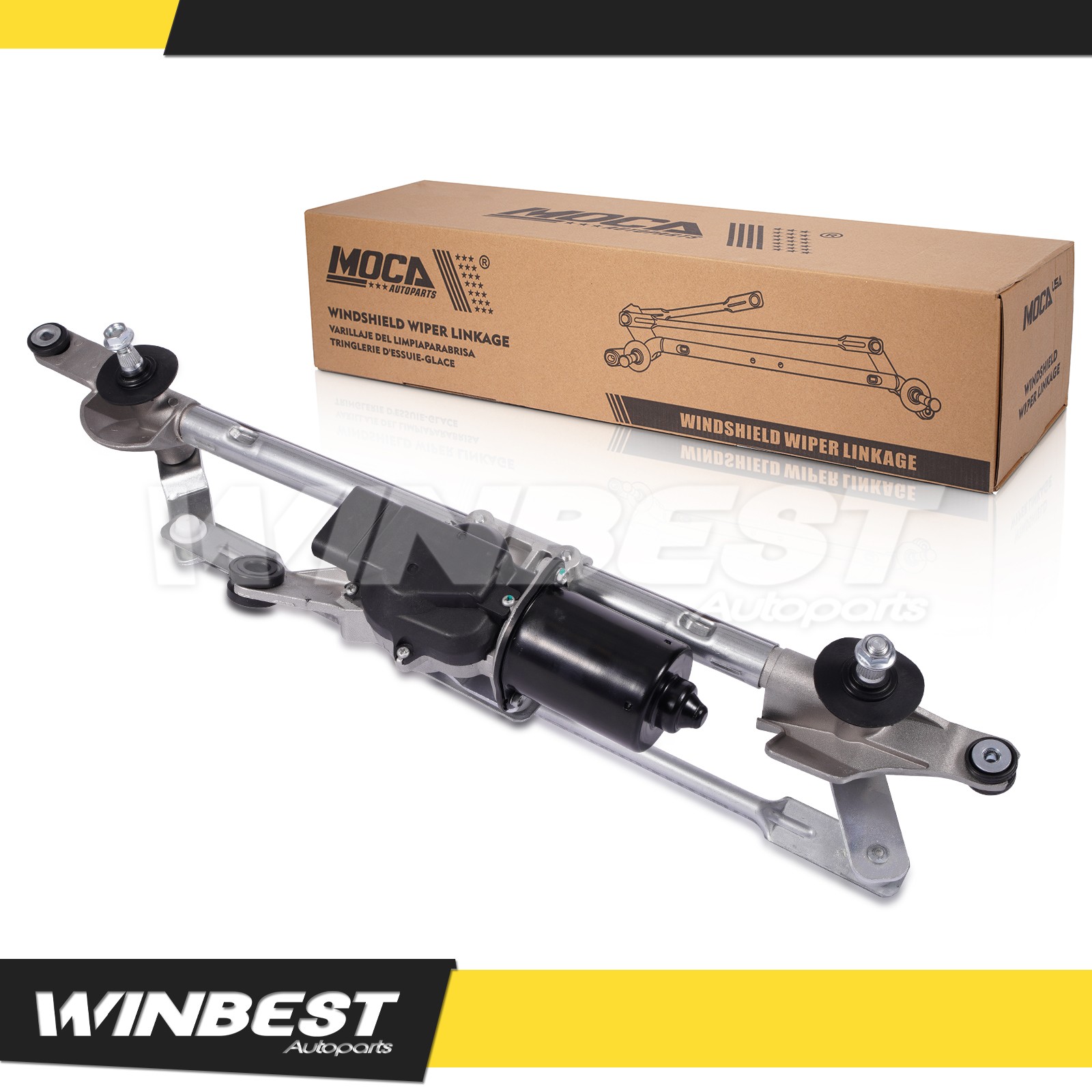 Front Wiper Linkage & Motor Assembly Fit 10-17 Chevrolet Equinox GMC Terrain