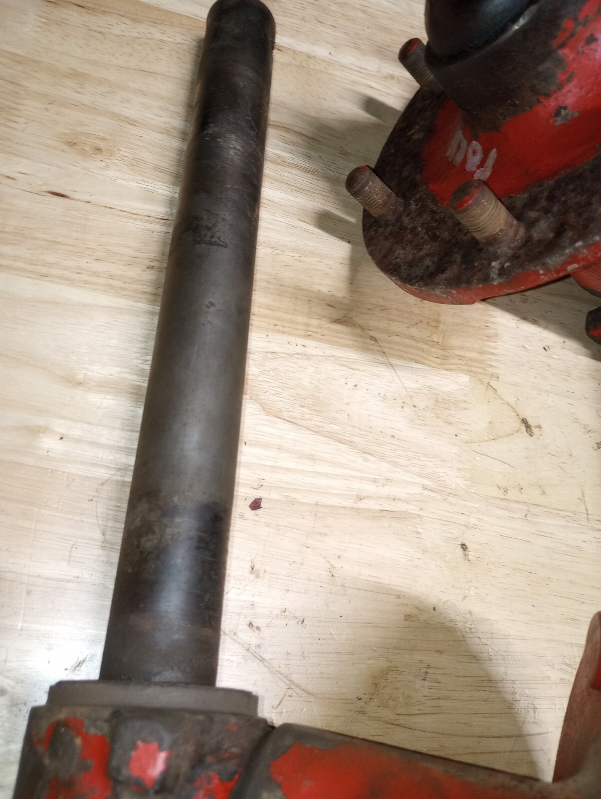 Ford 8n Front Drop Spindles W Hubs Right And Left Pair