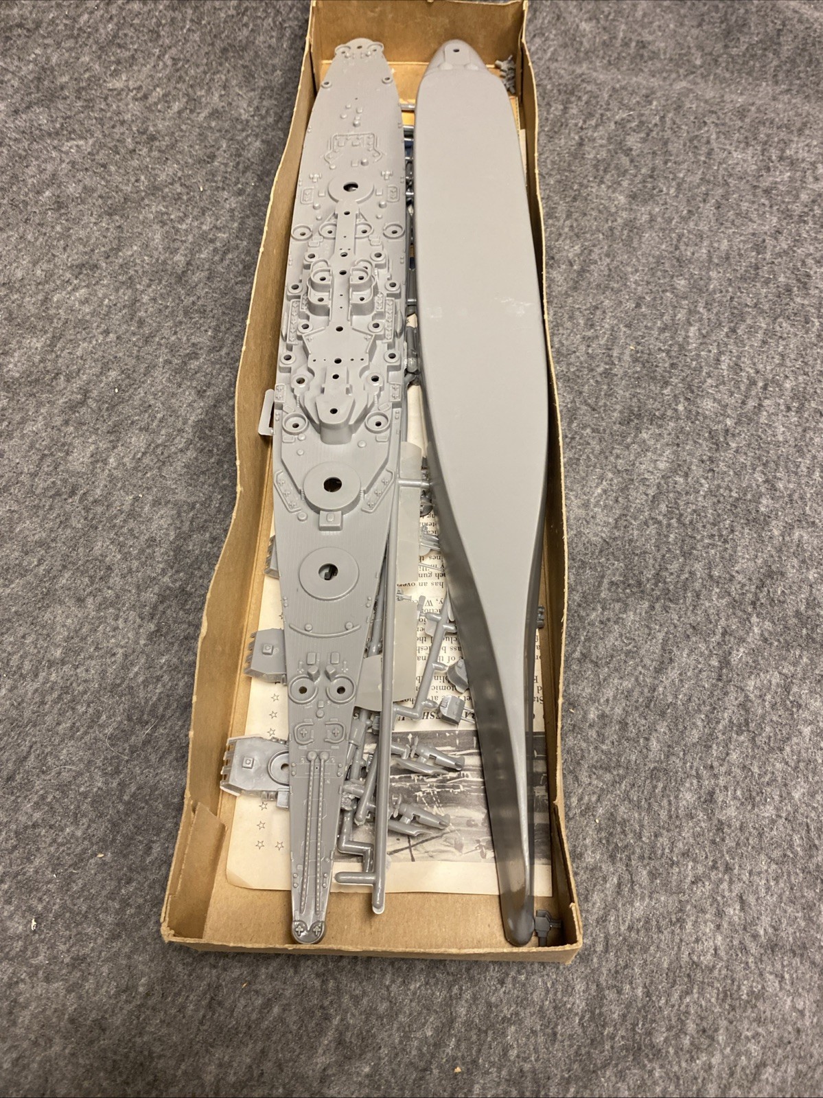 1969 Revell USS Missouri H-300 20”1977 PT-109 1/72 1972 USS Intrepid 1/720