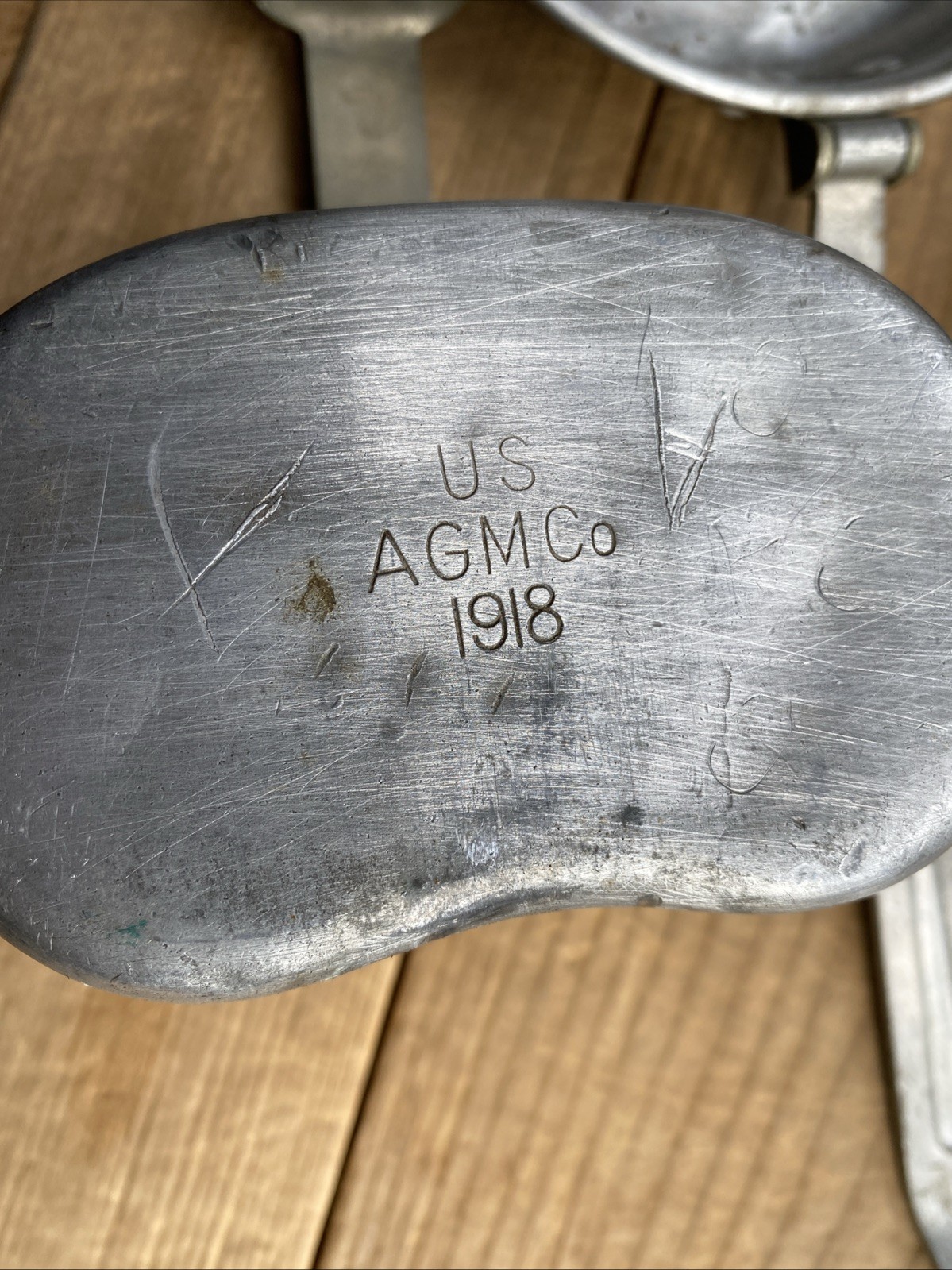 WW 1 Lot 1918 WWI- 11 POCKET GRENADE VEST W/1918 Mess Kit & Knife/Canteen & Cup