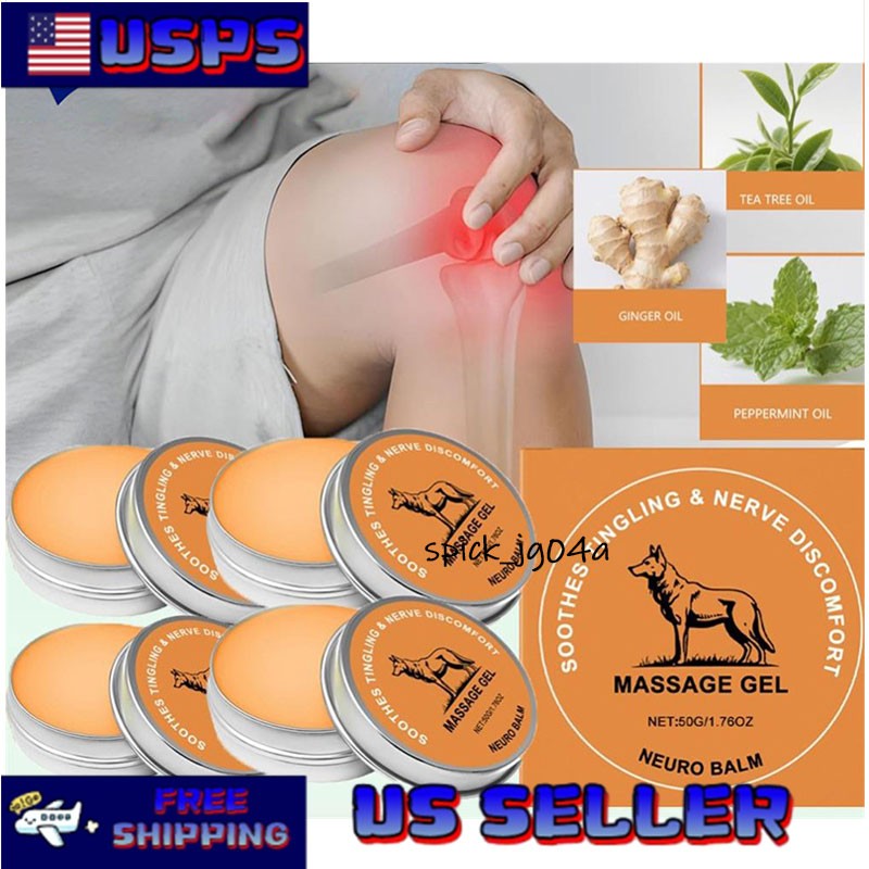1-5X Therawolf Neuro Balm, Nerve Relief Balm for Neuropathy, Natural Joint Care