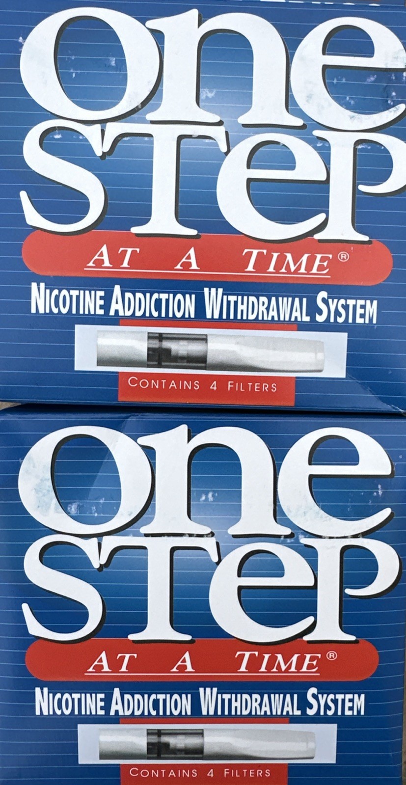 2 One Step at a Time Nicotine Addiction Withdrawal System Quit Smoking 8 Filters