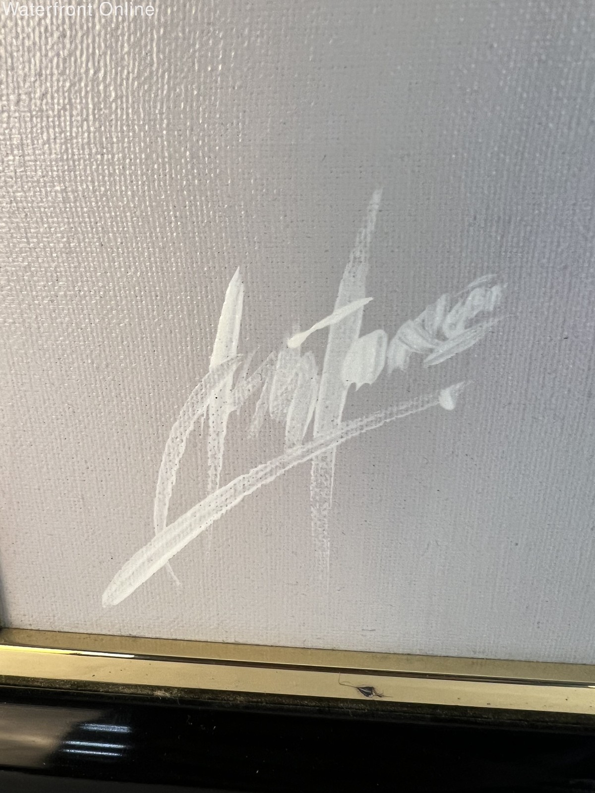 Ashton III Embellished Mixed Media Silhouette Art 28x16 Woman Faces Straight