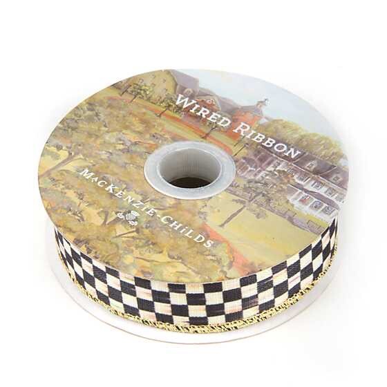 NEW MacKenzie - Childs Courtly Check 1" Ribbon - SOLD BY THE YARD