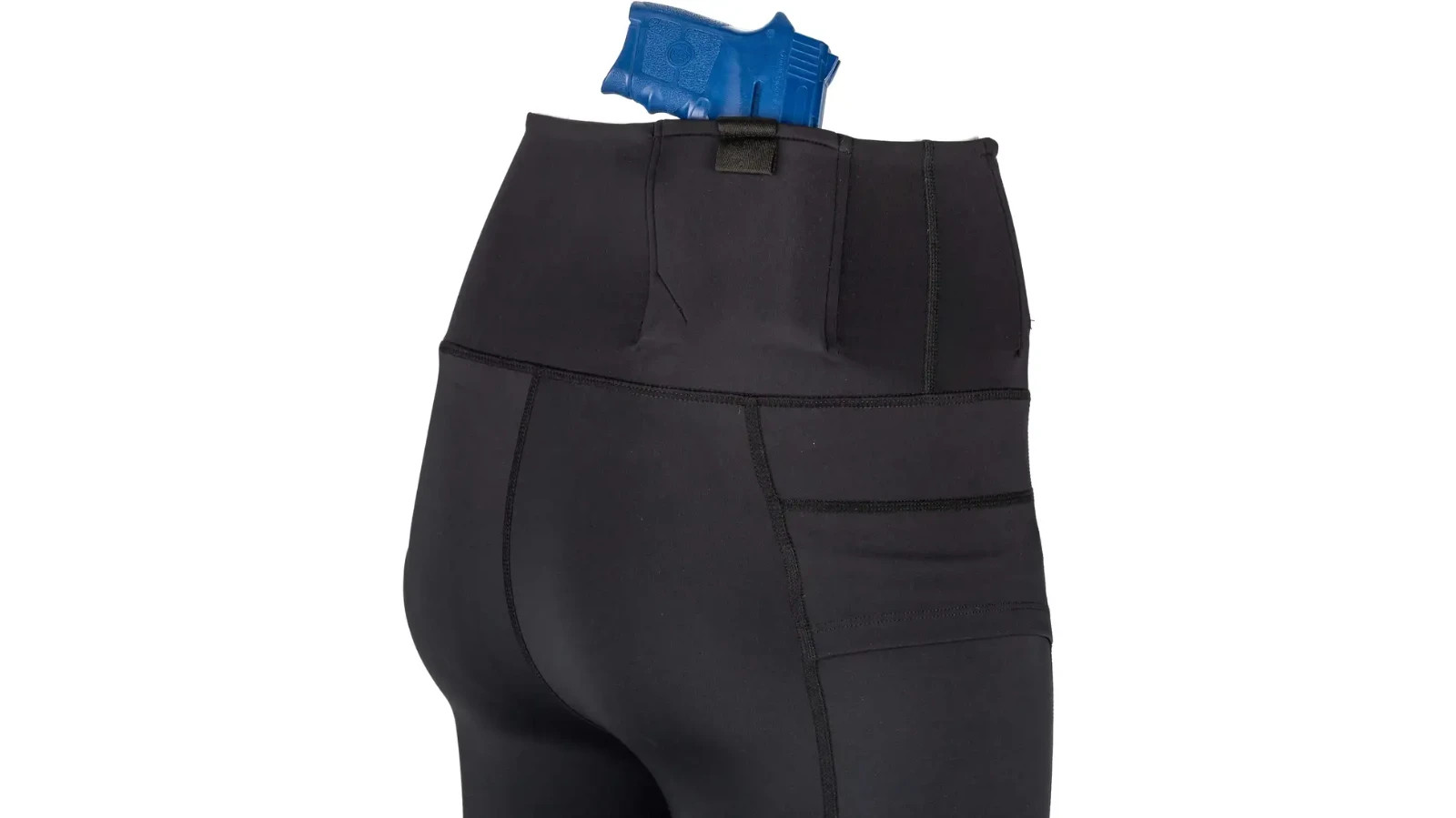 TRYBE Tactical Perfect Fit Front/Rear Concealed Carry Legging xs black