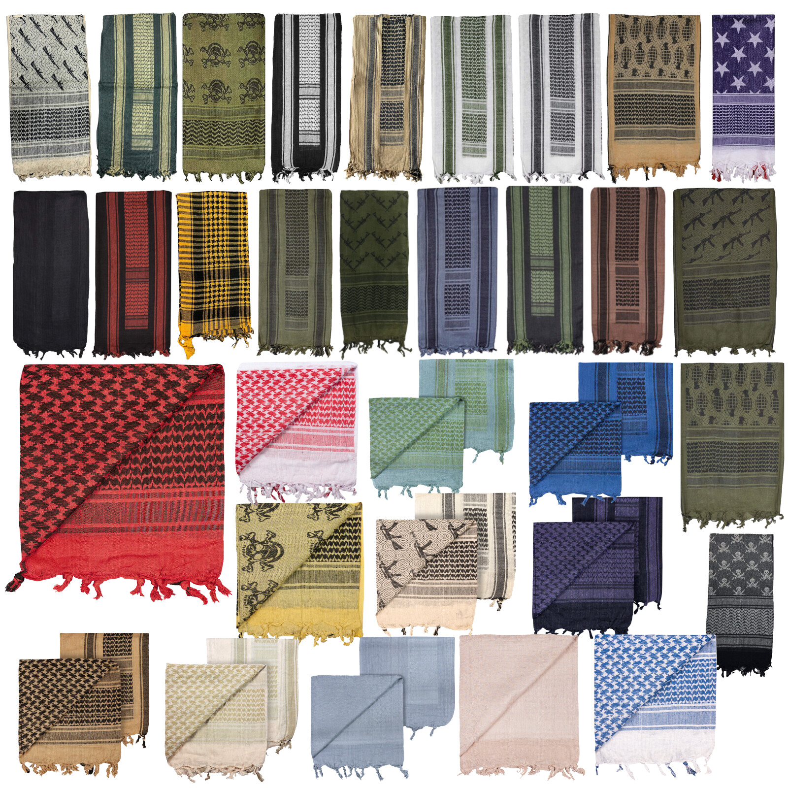 Mafoose Unisex Military Shemagh Head Neck Tactical Desert Scarf Wrap