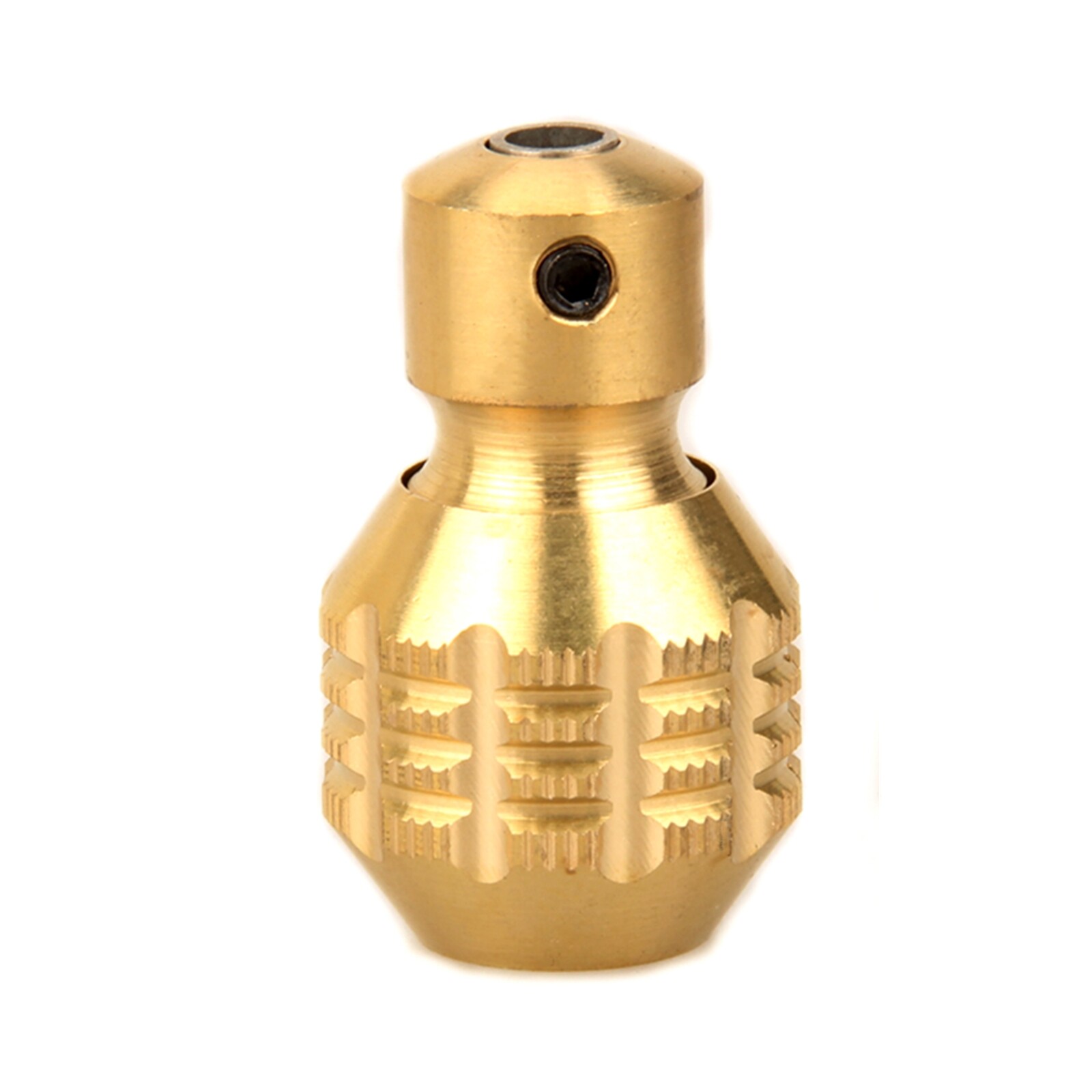 CNC Brass Tattoo Machine Grip Anti-skidding Self Locking 30mm Gold