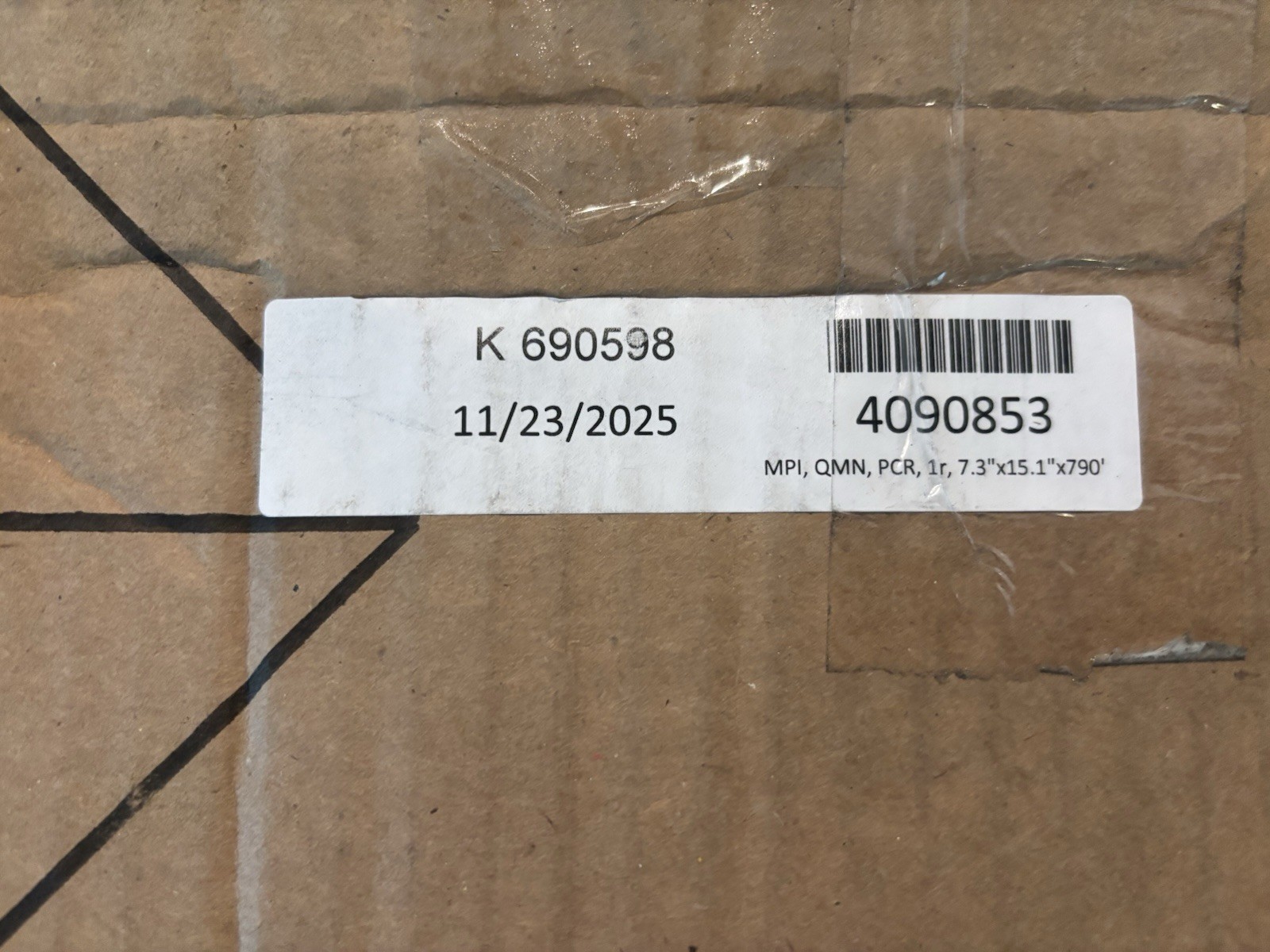 (4-PACK) Of Pregis 4090853 790’ Rolls Of 7.3” X 15.1” Pillow Pack Cushioning