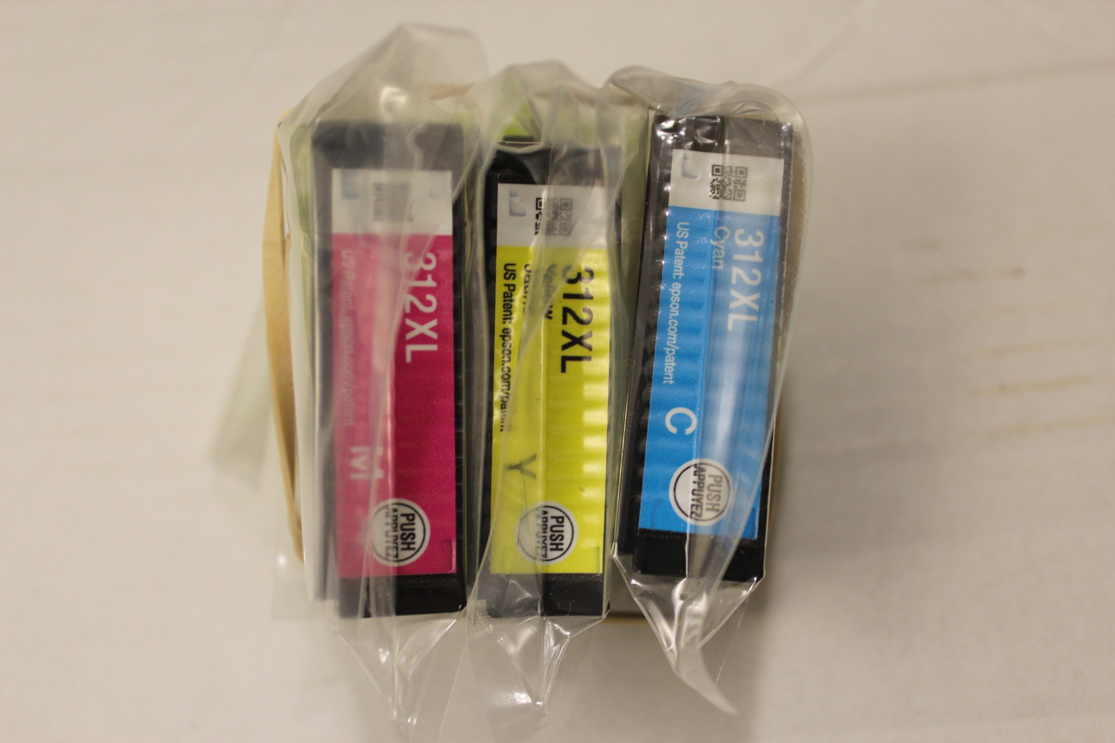 Six Genuine Epson 312 XL and 314 XL Ink Cartridges for Epson Expression XP-15000