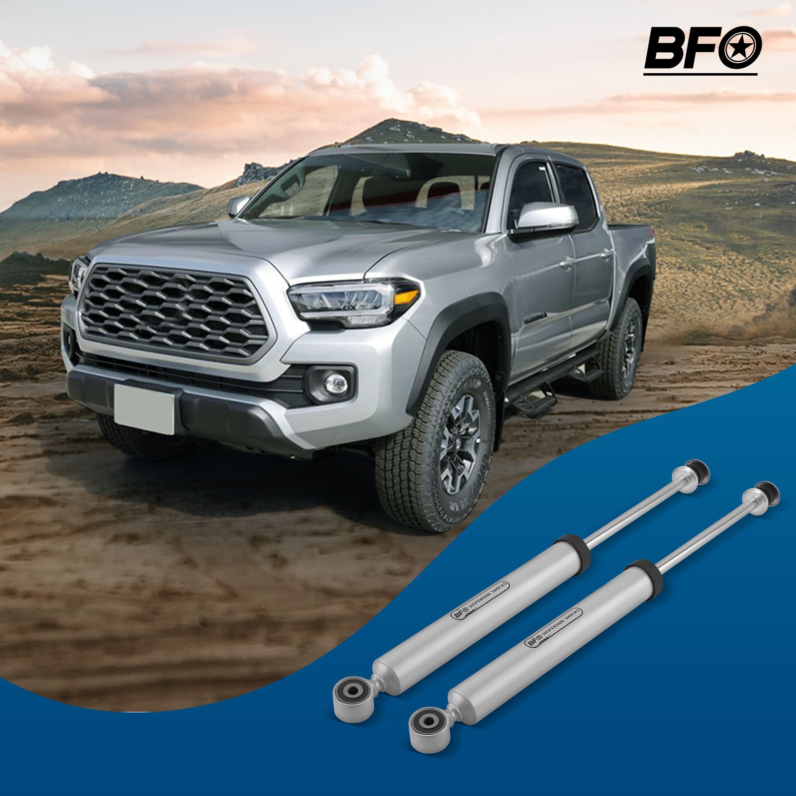 BFO 3.5" Suspension Lift Kit w/ Control Arms For Toyota Tacoma 2005-2023