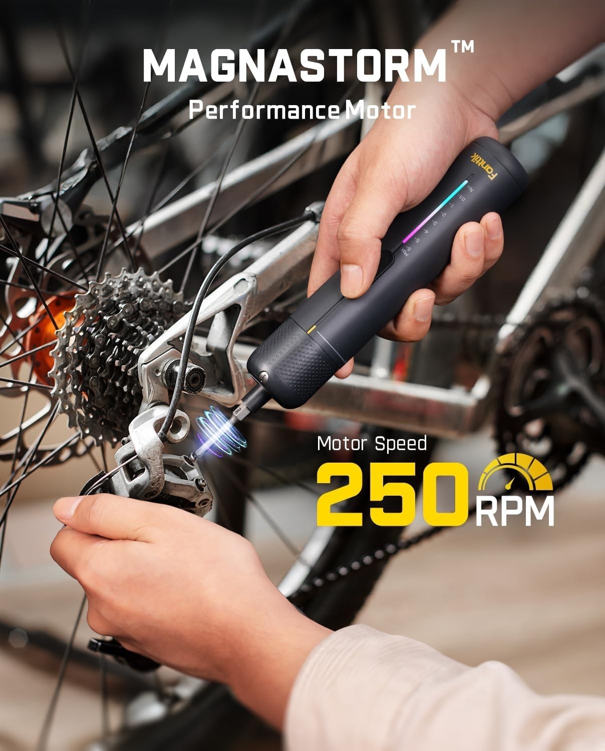 Fanttik S2 Pro Electric Screwdriver, Cordless Screwdriver Set, 7 Torque Settings