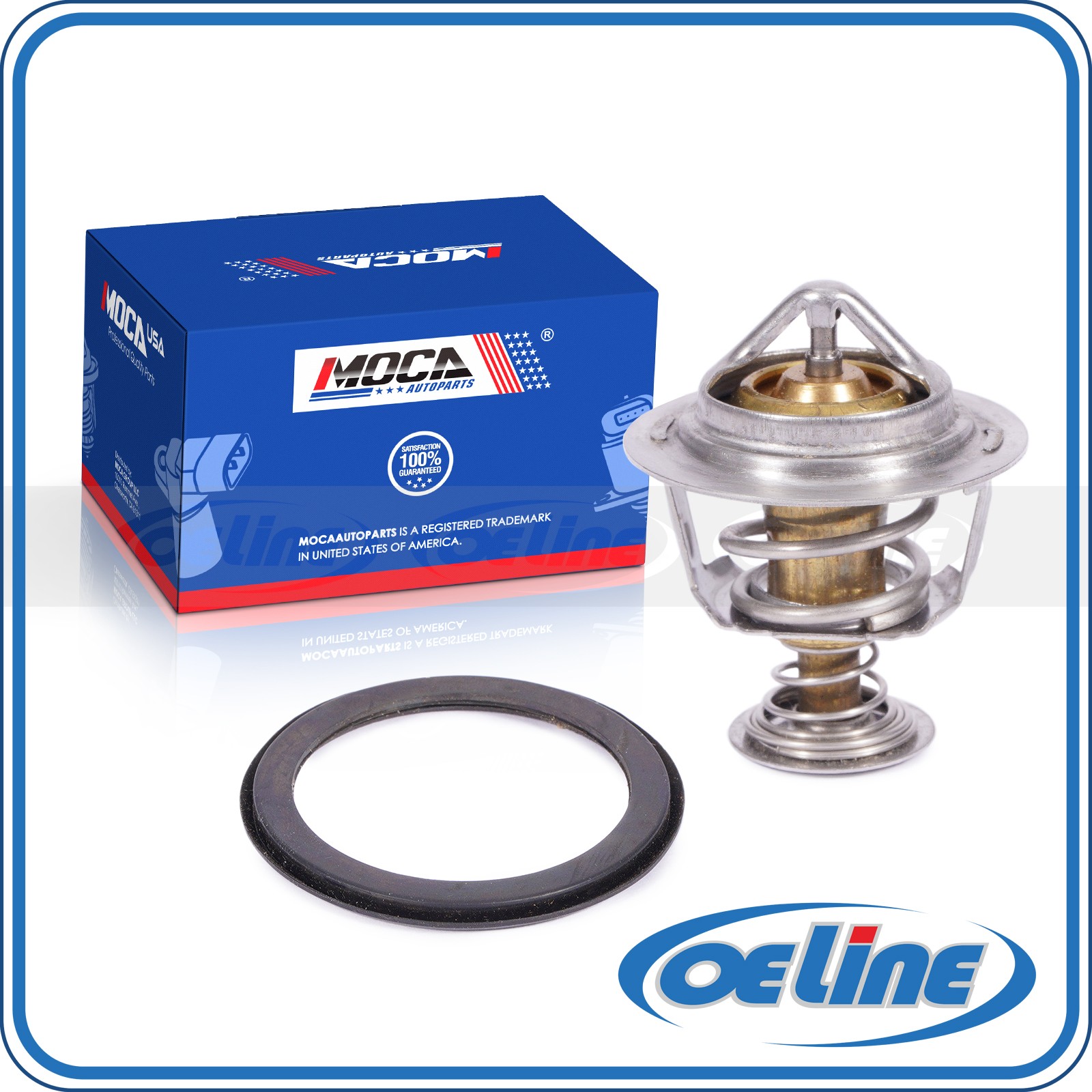 Thermostat Fit 87-09 Buick Chevy Equinox Pontiac G6 GMC 3.4L 8.1L OHV