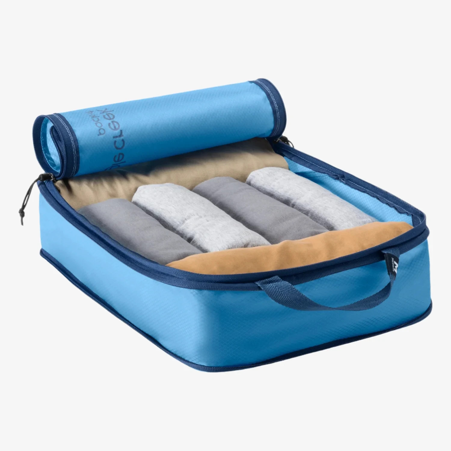 NEW EAGLE CREEK PACK-IT ISOLATE COMPRESSION CUBE PACKING SET BLUE DAWN