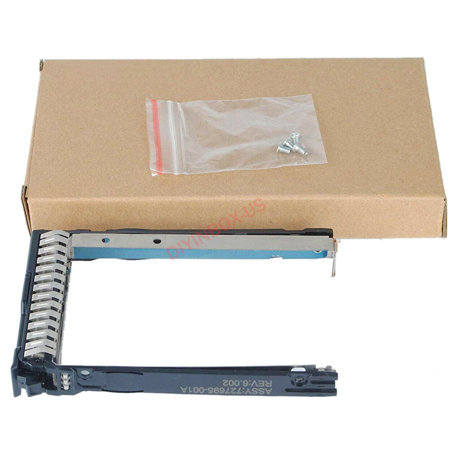 Lot 727695-001 For HP Gen10 2.5" NVMe HDD Tray Caddy DL380 DL360 Screws SAS/SATA