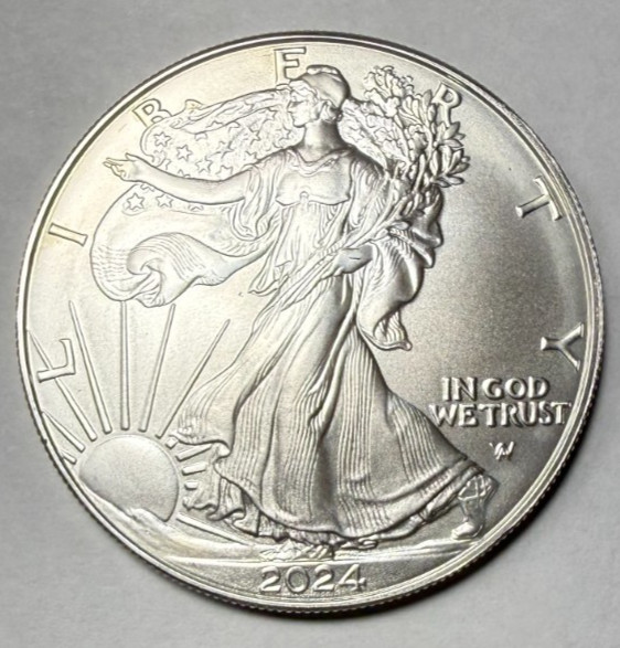 2024 American Silver Eagle BU