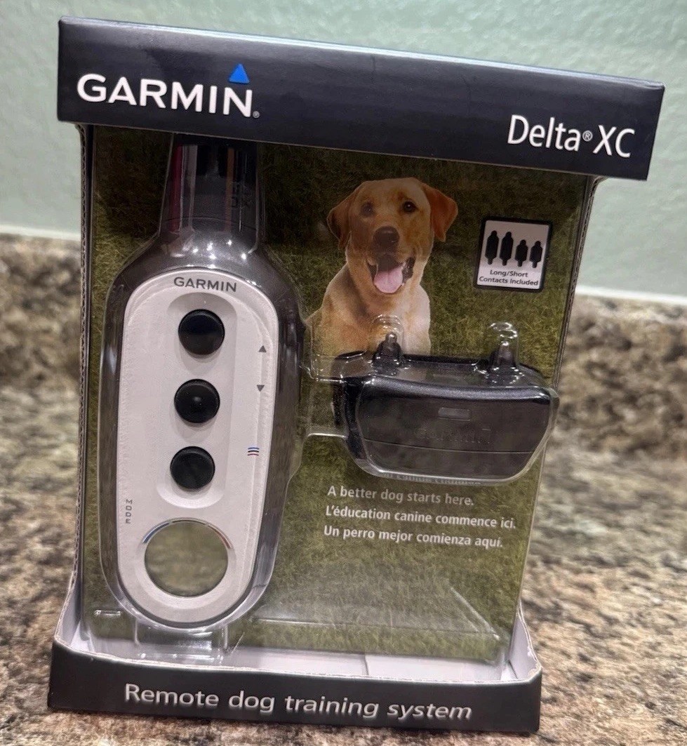 Garmin Delta XC Dog Training Collar & Transmitter NEW OPEN BOX